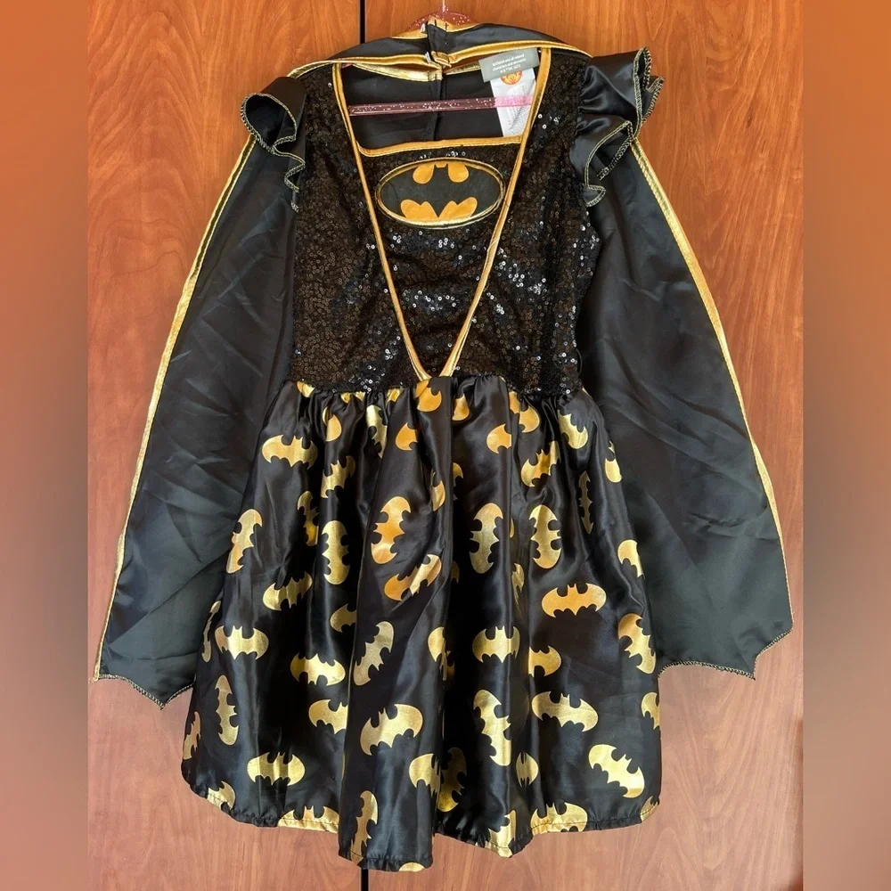 Rubie's - DC Comics Batgirl Deluxe 6pc Costume (SZ 5-7yrs) Medium - Picture 1 of 9